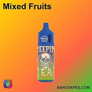 "Discover a flavor whirlwind with the Bang Tornado 12000. Boasting 12,000 puffs of Mixed Fruits flavor, this device is bound to satiate your craving in a refreshing way!"