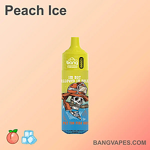 Experience a whirlwind of flavors with the Bang Tornado 12000. This Peach Ice variant offers up to 12k puffs, delivering a refreshing and smooth inhale with every puff. Perfect for vape enthusiasts who value quality and lasting performance.