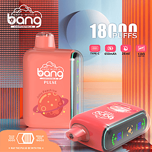 Libera potencia con Bang Pulse 18000: cápsula de vapeo desechable de 18 000 bocanadas