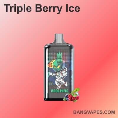 Bang King 15K : Vape jetable de 15 000 bouffées avec batterie de 550 mAh