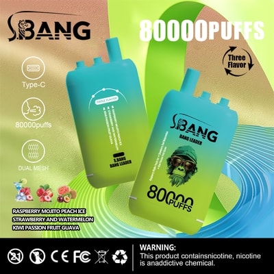 Bang Leader 80K 3-in-1 Disposable Vape | 80,000 Puffs | 54mL E