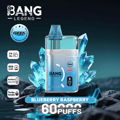 Bang Legend GB 60K Disposable Vape – Adjustable Airflow | Refillable Design  | Long-Lasting Performance