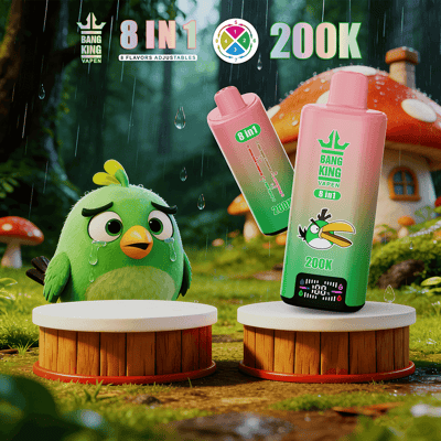 Bang King 200K 8-in-1 Disposable Vape | 200,000 Puffs | Angry