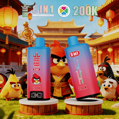 Bang King 200K 8-in-1 Disposable Vape | 200,000 Puffs | Angry