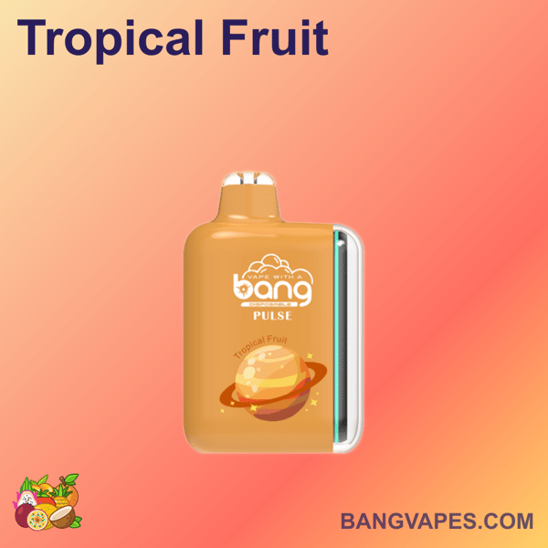 unleash power with bang pulse 18000: 18k puffs disposable vape pod