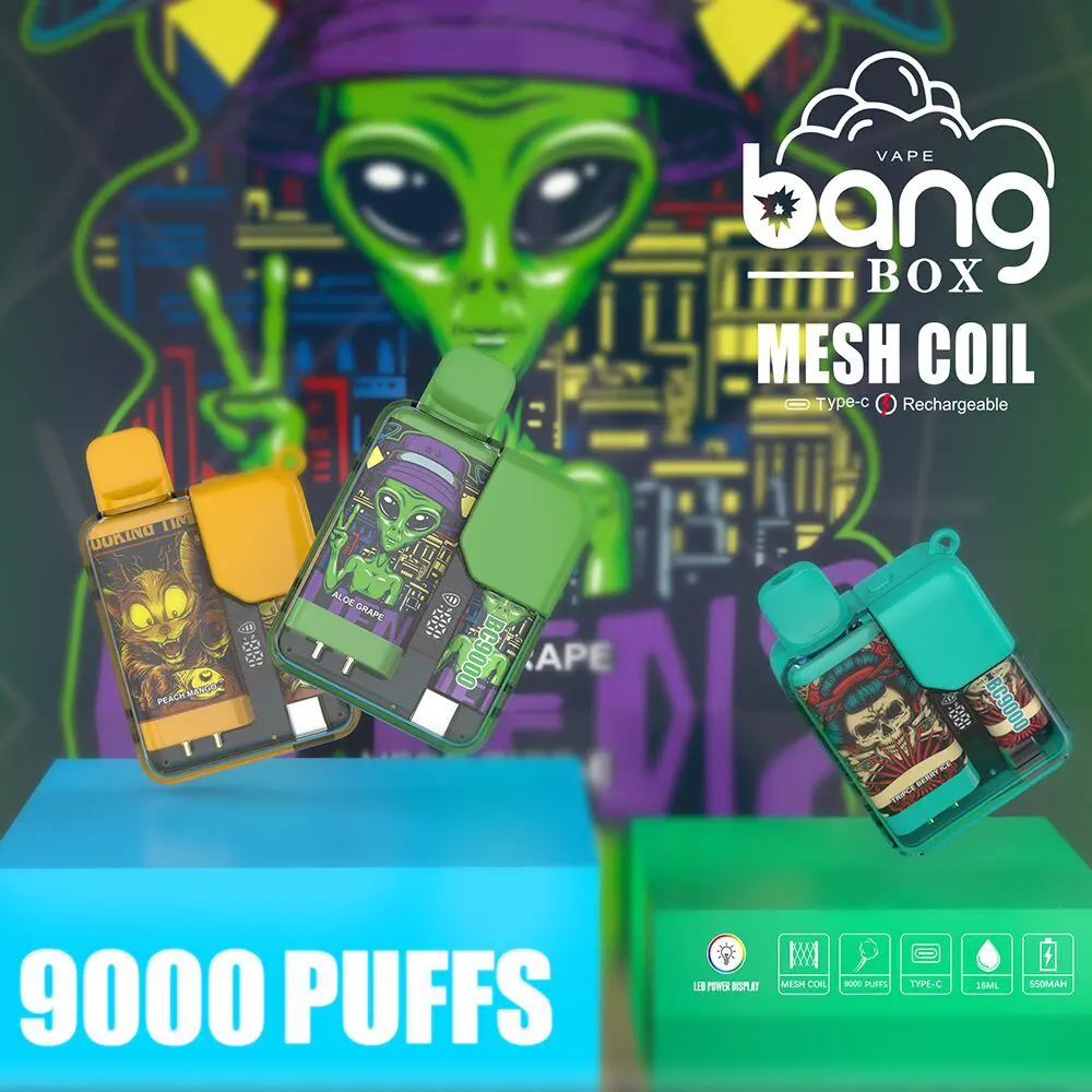 Experience Premium Vaping with Bang Box 9000 at BangVapes - BangVapes