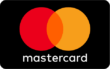 Logo Mastercard caratterizzato da due cerchi sovrapposti, uno rosso e uno giallo, con sotto la scritta "mastercard" in minuscolo.