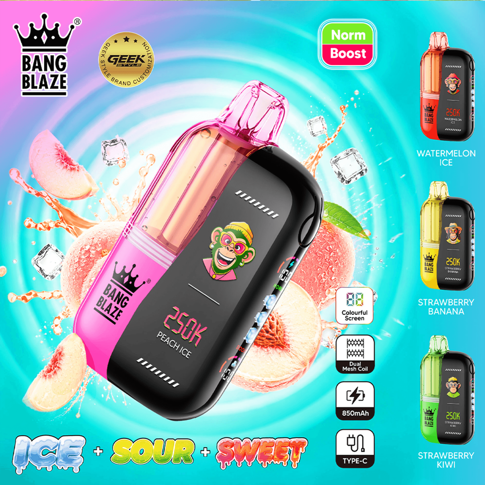 Peach ice w jednorazówce: 5 modeli w porównaniu